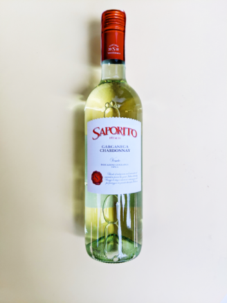 Saporito Garganega-Chardonnay вино белое 0.75л 4