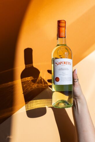 Saporito Garganega-Chardonnay вино белое 0.75л 5
