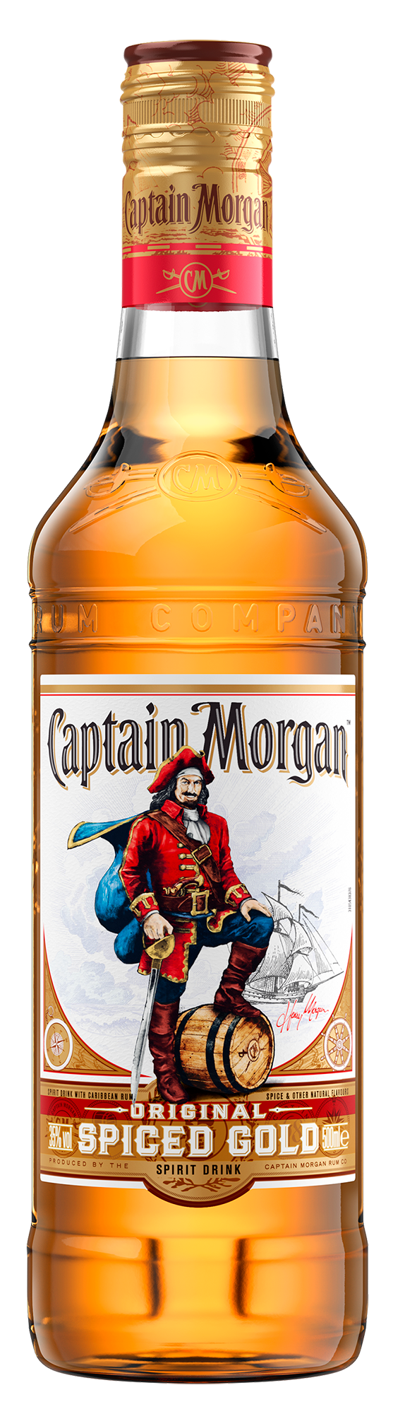 Ром Captain Morgan Spiced Gold 0.7л