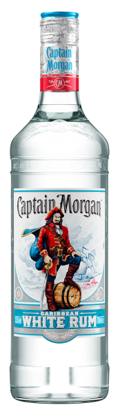 Captain Morgan White Rum(з кружкою) ром 0.7л 1