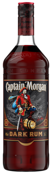 Ром Captain Morgan Dark 1л магазин-склад winewine