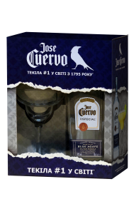 текила Jose Cuervo Especial Silver 0.7л (+ бокал для маргарити)