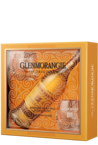 Виски Glenmorangie Original з бокалами - магазин склад winewine
