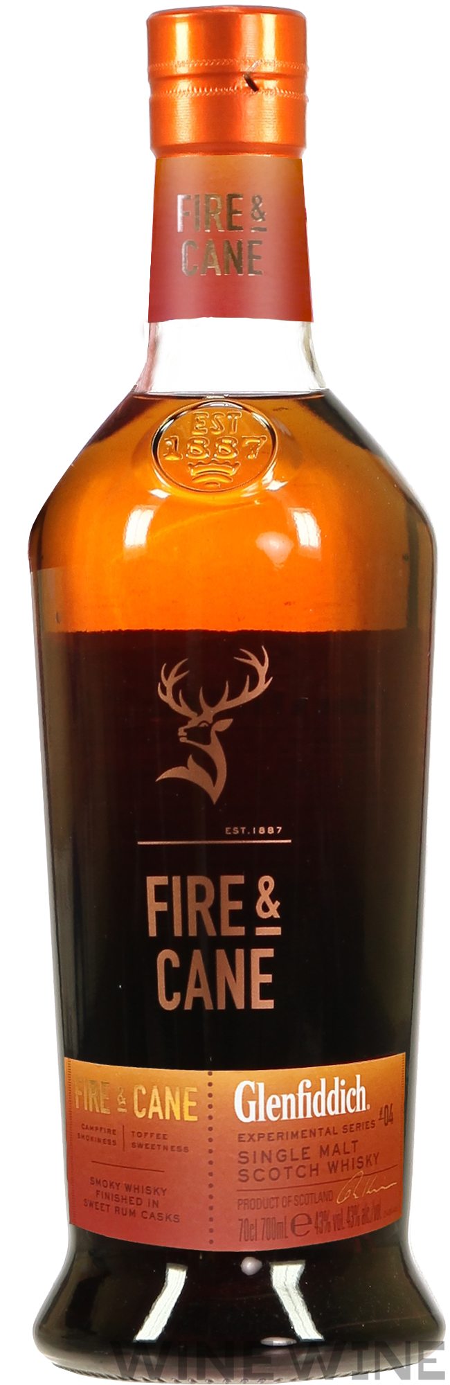 Віскі Glenfiddich Fire and Cane 0,7л