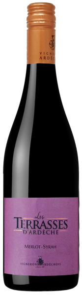 Les Terrasses d’Ardeche Rouge вино красное 0.75л 1