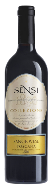 Sensi Collezione Sangiovese вино красное 0.75л 1