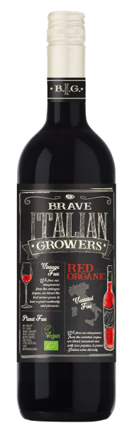 Brave Italian Growers Rosso вино красное 0.75л 1