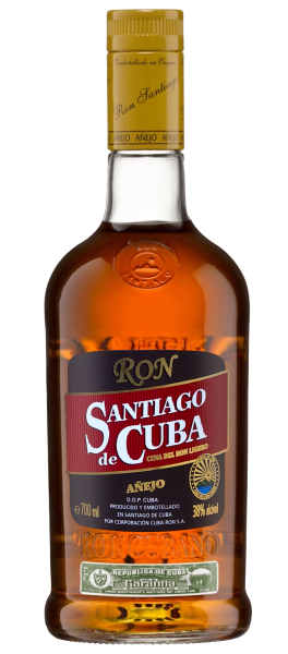 Ром Santiago de Cuba Anejo 0.7л - winewine магазн склад