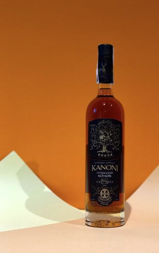 Грузинский коньяк Kanoni 5 лет 0.5л - магазин склад wine wine