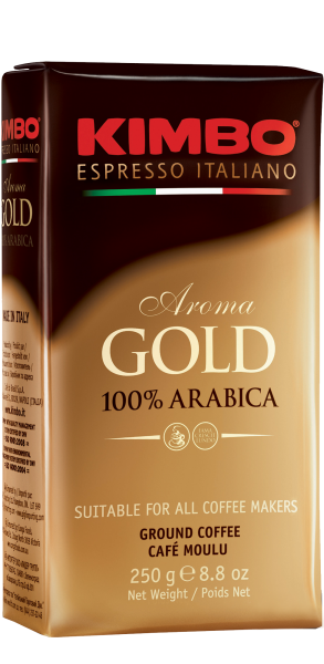 Кава мелена Kimbo Aroma Gold 100% Arabica 250 г