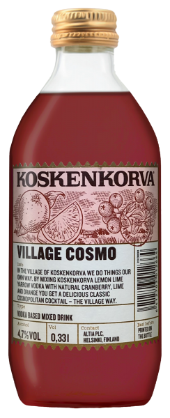 Koskenkorva Village Cosmo Cocktail winewine магазин склад